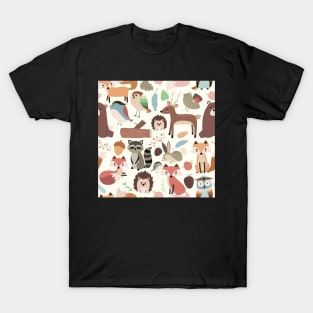 Woodland Animals T-Shirt